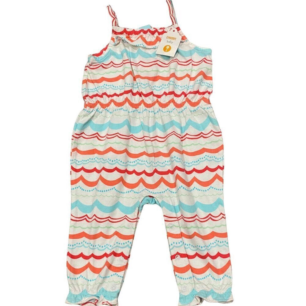 Gymboree Baby Girl Spring Vacation Ocean Romper - New!